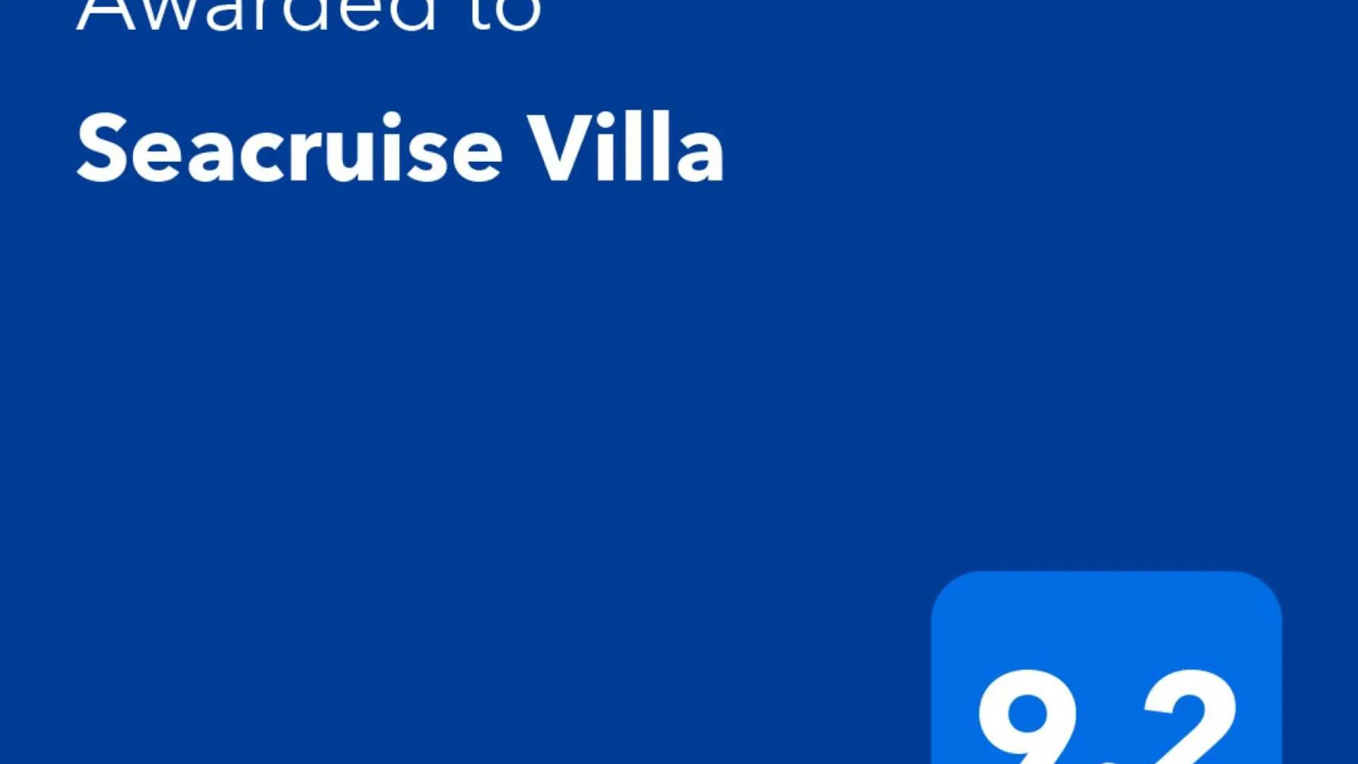 Seacruise Villa Saint Lucy